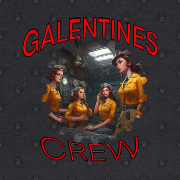 Galentines crew girl power by sailorsam1805